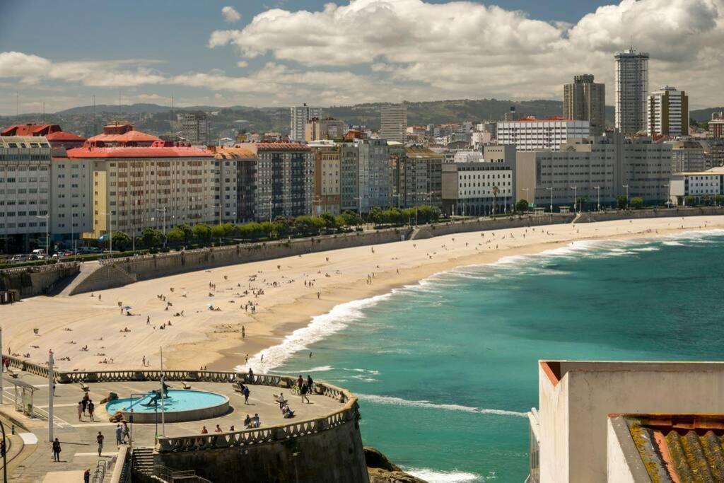 Orzan Beach 1 By Thebluewaveapartments Com A Coruña Exteriör bild
